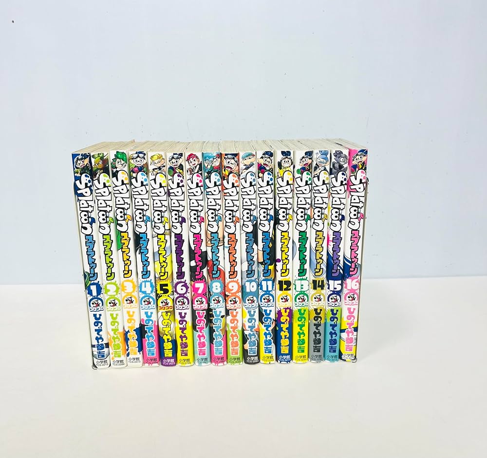 Splatoon 漫画 1-16巻セット バンカラ１.２巻セット　美品　カバー付 Splatoon バンカラ! コミック 1-2巻セット |本 | 通販 | Amazon